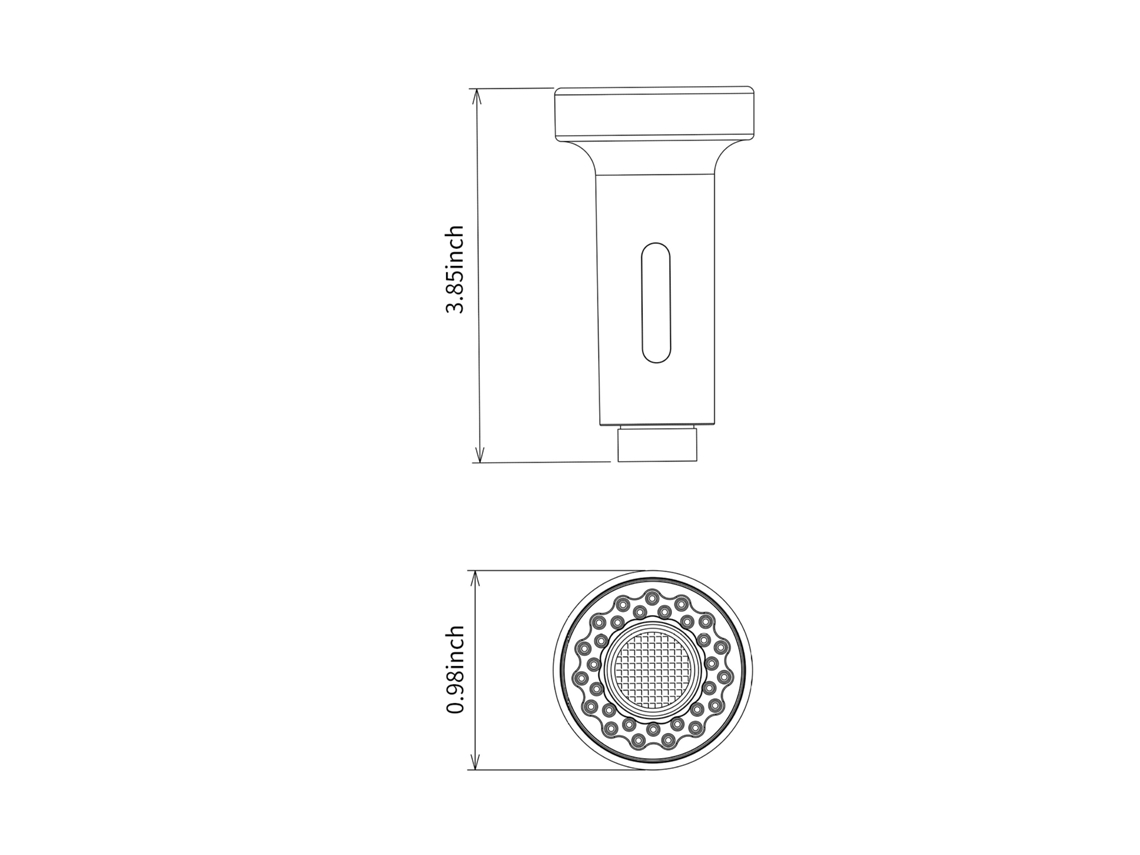 Cabeça de Pulverizador para Torneira G1/2 | S/MARCA