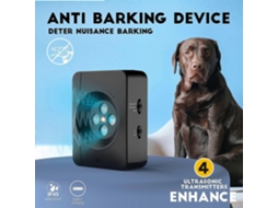 Dispositivo Ultrassônico Anti latido para Animais de Estimação, À Prova D'água, Uso Externo, Inofensivo Humanos, Ideal Adestrament GOKOCO