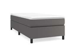 Box Spring Bed Frame, Box Spring Bed Frames Vidaxl Cinzeto Couro Artificial (80 X 200 Cm)