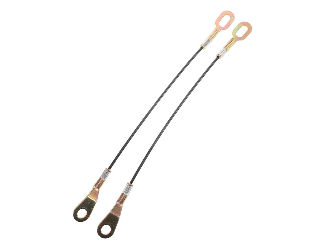 Kit com 1 par de cabos de suporte para porta traseira, compatível com e para substituição.