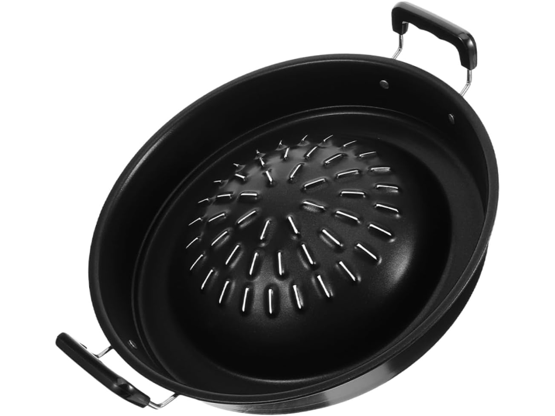 Grelha Para Churrasco, Bandeja Reutilizável Para Grelhar, Assador De Carne Portátil Para Camping Grelha Para Churrasco, Bandeja Reutili Gokoco