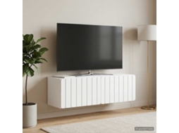 Vidaxl Gabinete De Tv De Parede 98 X 31 X 30 Cm Branco