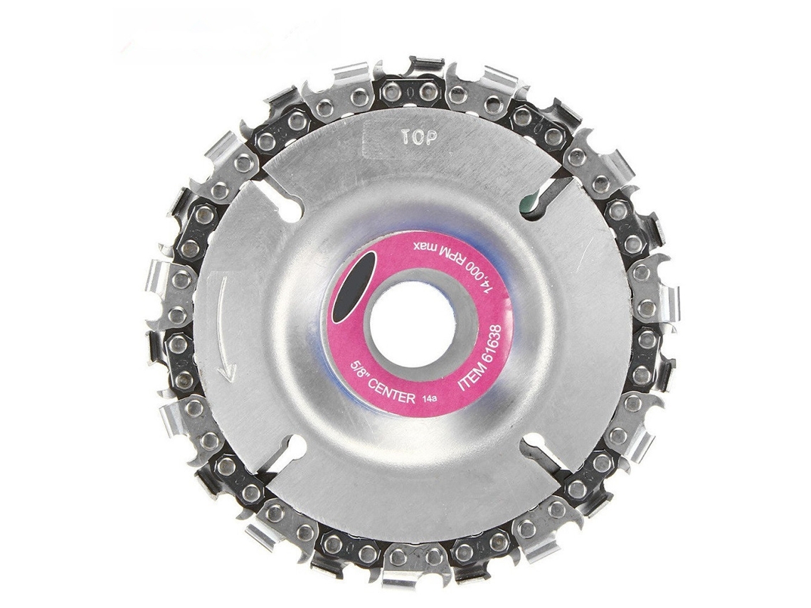 Corrente Para Esmerilhadeira, 100/115 Mm, 4 Polegadas, 22 Dentes, Para Madeira, Para Corte