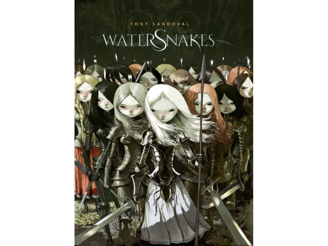 Livro watersnakes de tony sandoval (inglês)