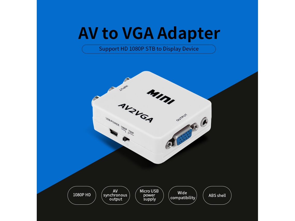 Adaptador Av para Vga LAXISCREED