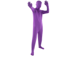 Screen Bodysuit Polyvinyl Chloride Fiber Purple Invisible Photography Chromakey Suit For Video Special Effect 160cm/62.99in LAXISCREED