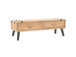 Tv Cabinet, Tv Cabinets Vidaxl Marrom Madeira (n/a)