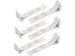 Kit De 15 Anéis De Conexão Galvanizados Em Aço Rápido Com Revestimento Preto Para Uso Industrial E Movimentação De