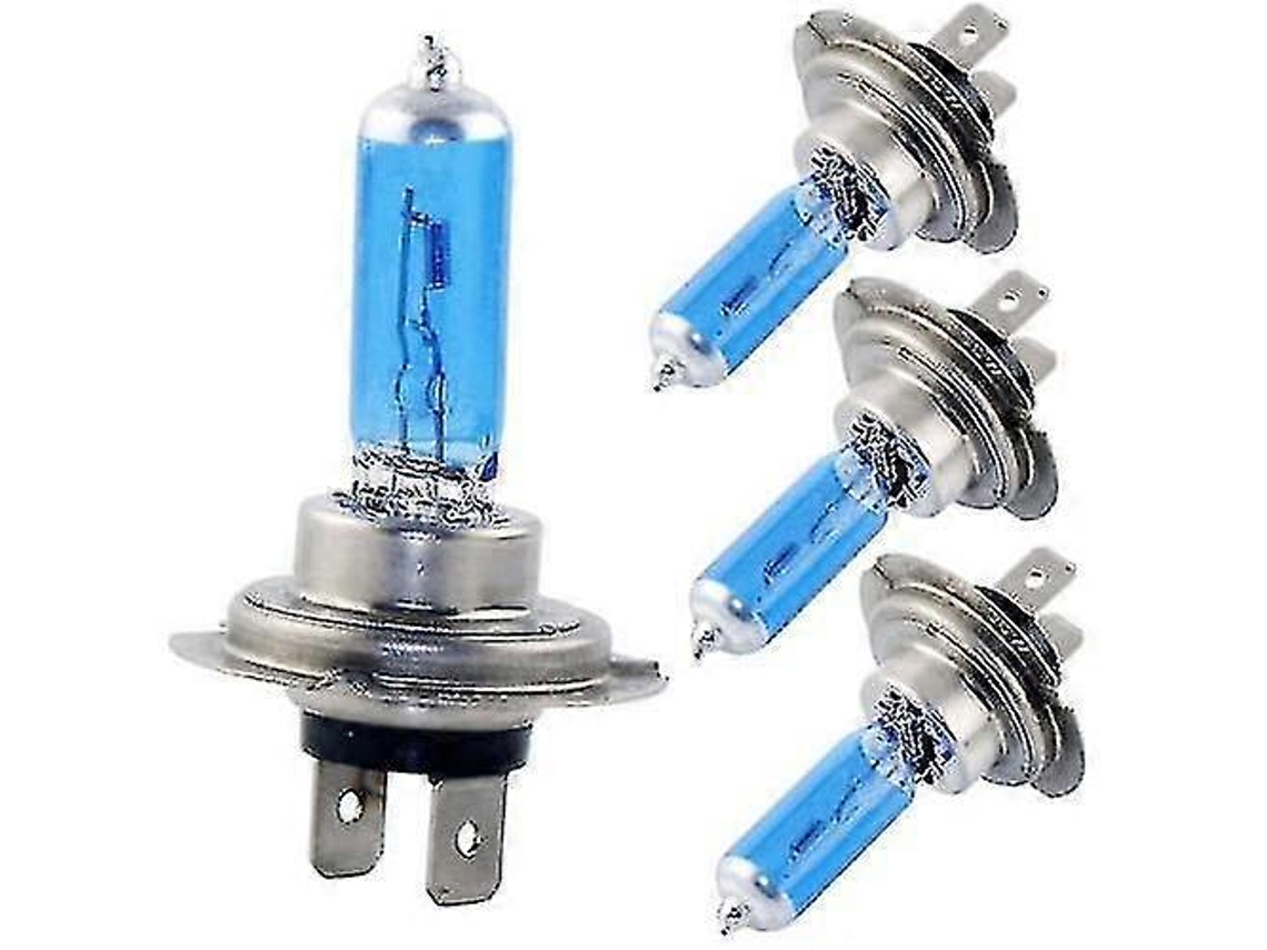 10 Lâmpadas H7 100w 8500k Xenon White Power Hid para Farol de Carro, 12v AQUAFORGE