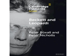 Livro Beckett Leopardi de Peter Boxall (Inglês)