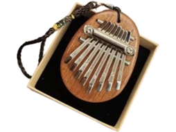 Mini Kalimba Portátil De 8 Notas Para Prática E Execução