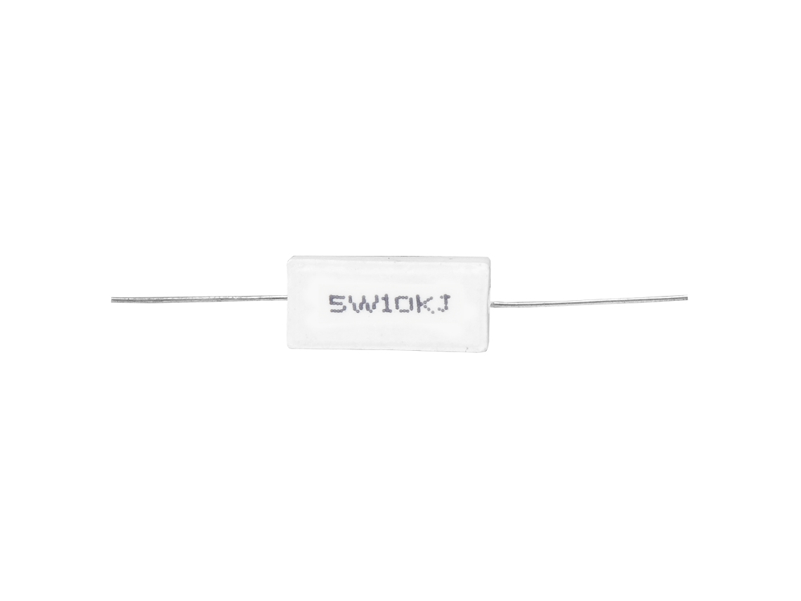 Resistor De Cimento 5w 10kr 10pçs ±5%