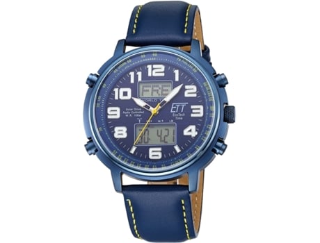 Relógio ETT ECO TECH TIME Homem (Pele - Azul)