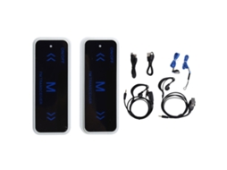 Aetheria rádios Walkie Talkie Portáteis para Crianças com Cordão Longa Distância Mini Branco