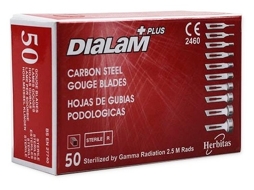 HERBI FEET Gubias Estériles Dialam 50 Unidades