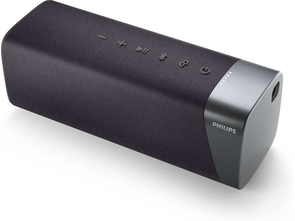 Coluna Bluetooth PHILIPS TAS5505 (20 W - Cinzento)