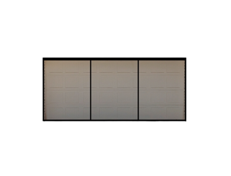 Cortina Mosquiteira de Garagem PETHUEL Ml-0612-06 Preto?496X218Cm