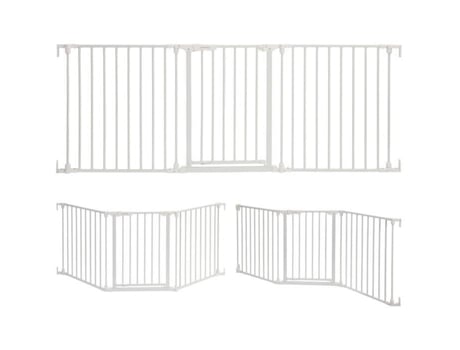 Portão de segurança infantil Dreambaby Discovery 3, 74,5 cm a 1,95 cm, branco