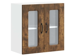  kitchen Wall Cabinet, Kitchen Wall Cabinets Vidaxl Marrom Madeira Processada (n/a)