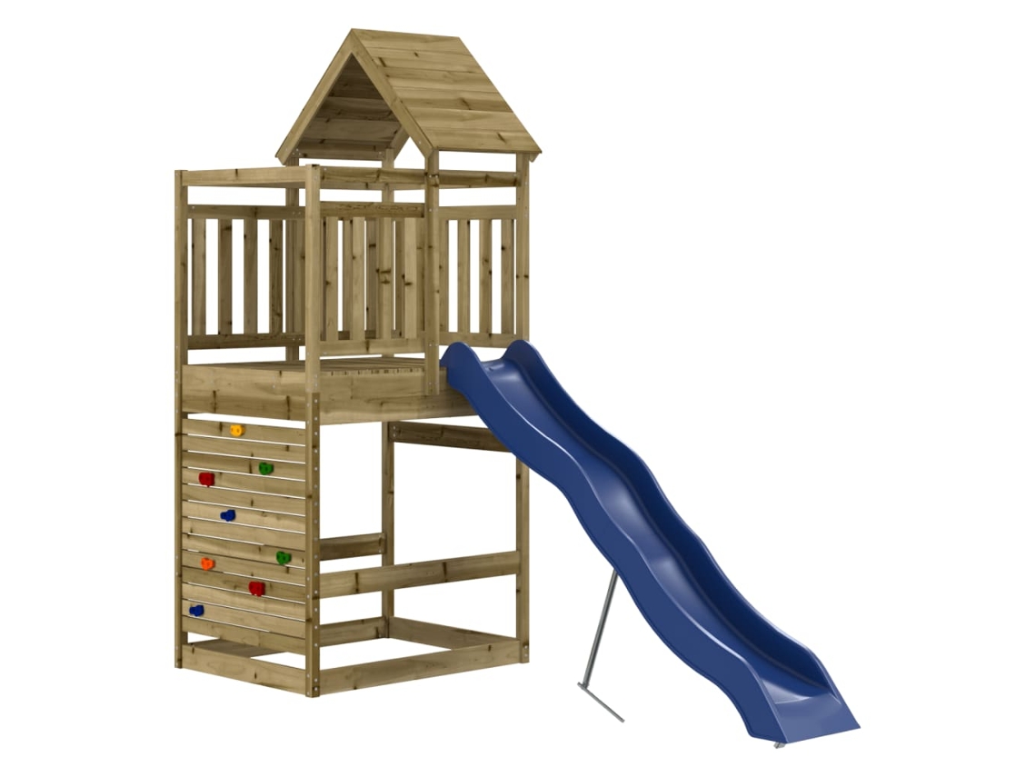 Conjunto de brincar para exterior VIDAXL madeira de pinho impregnada