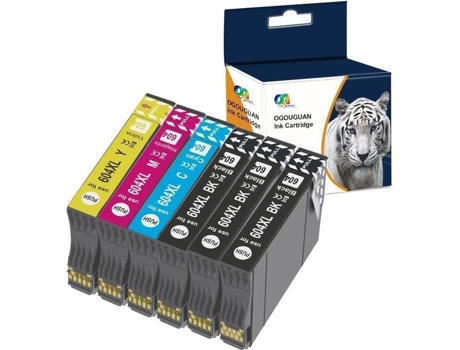 Cartuchos 604xl Compatíveis Para Epson 604 Para Cartucho De Tinta Xp 2200 Xp 2205 Xp 3200 6pack Ogouguan