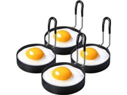 Forma De Aço Inoxidável Para Ovos Fritos E Omeletes, 4 Peças