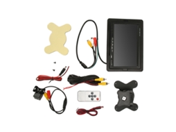 Monitor de ré de 7 polegadas TFT LCD com visão noturna e controle remoto IP69 S/MARCA