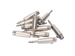 1/4 Trs para Xlr Fêmea Adaptador de 3 Pinos Conector Estéreo Balanceado HURRISE