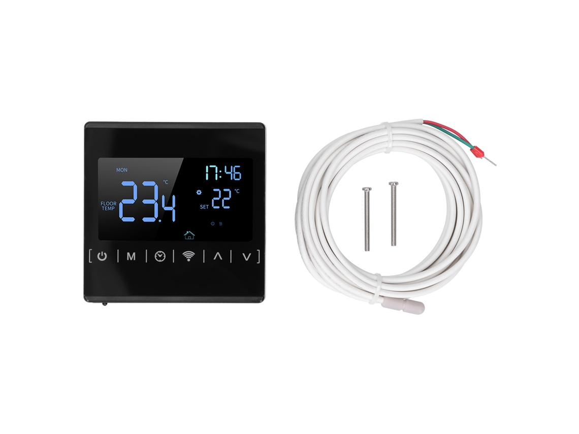 Controlador de temperatura digital para piso com 3 janelas S/MARCA
