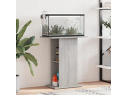 Vidaxl Suporte De Aquário 60,5x36x72,5 Cm Deriv. Madeira Cinza Sonoma