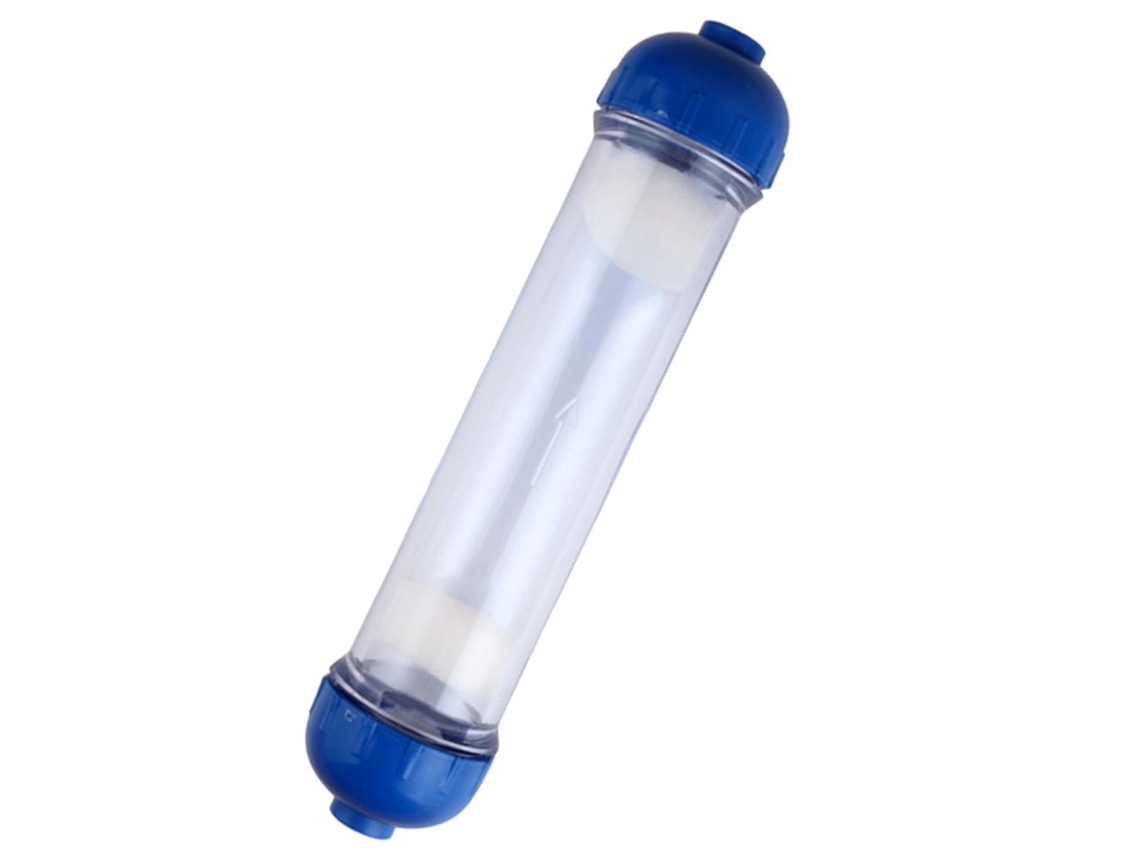 Filtro De Água Transparente Em Plástico Com Malha Fina Para Bloquear