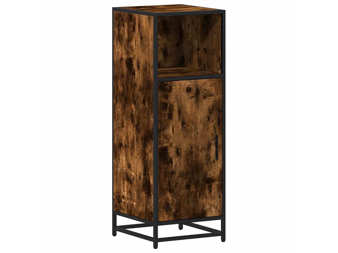 Bathroom Cabinet, Bathroom Cabinets Vidaxl Marrom Madeira Processada (n/a)