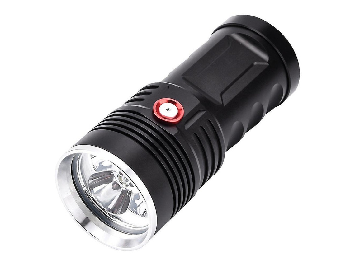 Lanterna Led 3xhp50 8000lumens 3modos Ipx8 Camping/caminhada/emergencia Preto Yizhood