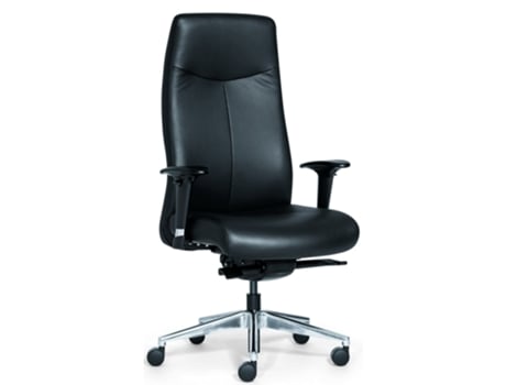 Cadeira de Escritório ROVO CHAIR Executiva Rovo Xl Couro Preto5910