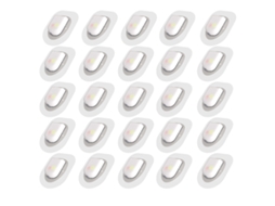 MEOIRUERY Xirqi Omnipod Adesivo Impermeável Pacote Com 25 Fita Médica Cgm Pré Recortada Hipoalergênica Cor Transparente