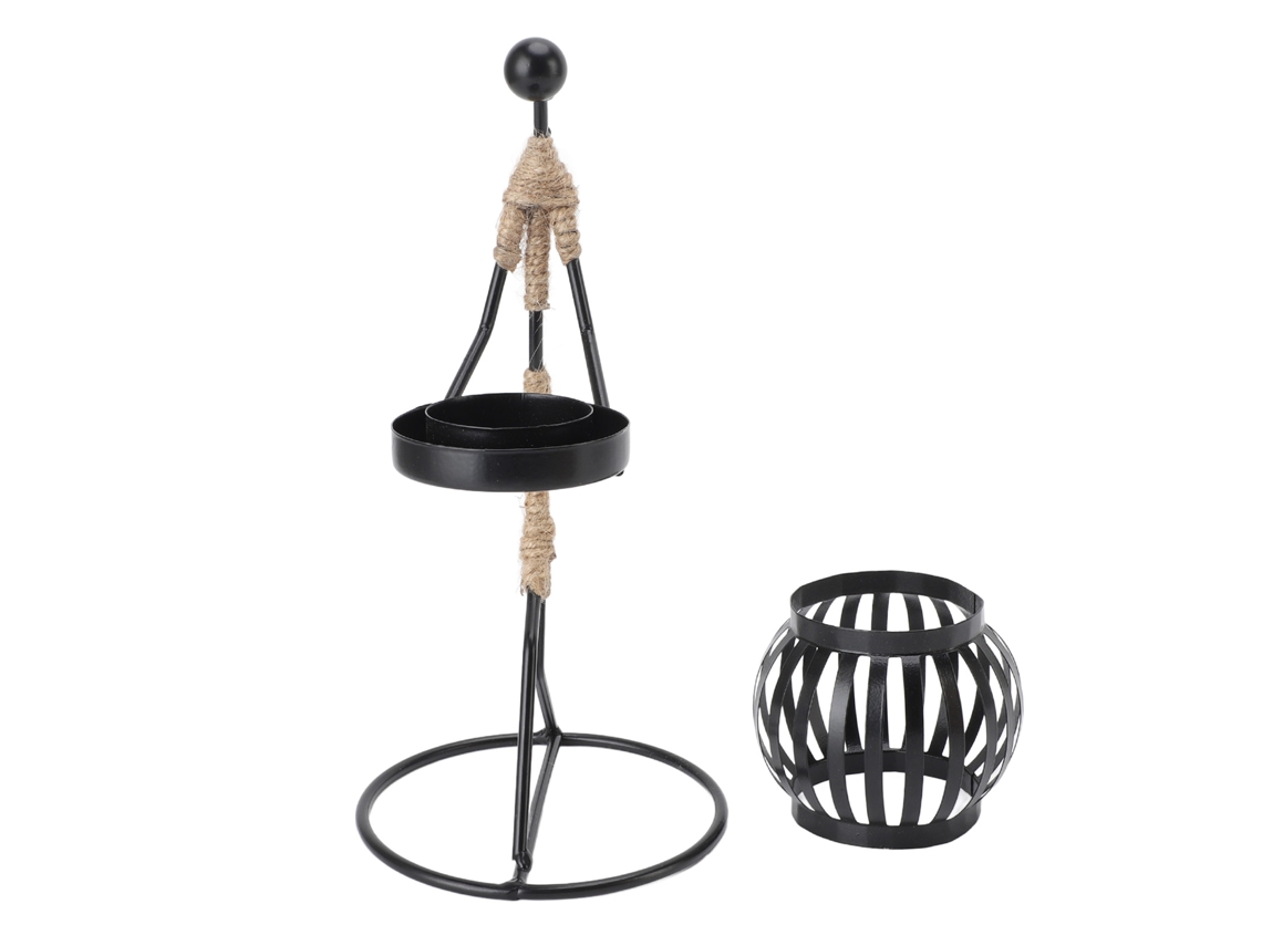 Suporte de Vela de Metal Rustico LAXISCREED