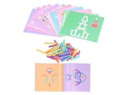 Ats puzzle de Aritmética e Formas com Blocos de Construção Brinquedo Educatsivo Presente para Crianças