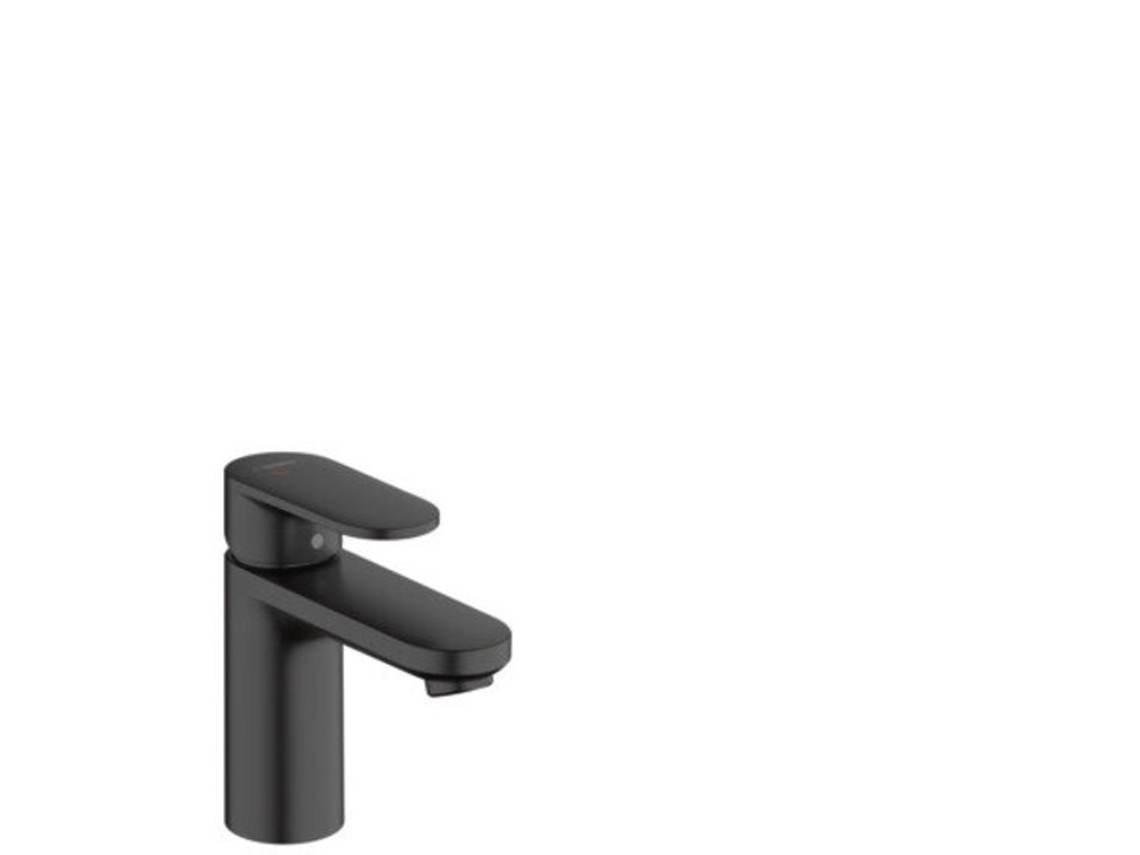 HANSGROHE Vernis Batedeira Misturadora Monocomando de Lavatório com Descarga de Emergência Projecção 108 Mm 71585670 Cor: Matt Preto