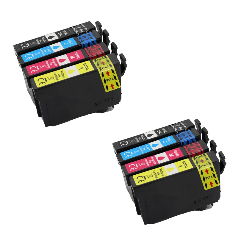 2 Setscompatible Ink Cartridge T03a1 T603xl E603xl 603xl For Epson Xp 2100 2105 3100 3105 4100 4105 2150 2155 3150 4150 4155 Wf2810d MDUG