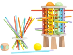 Jogo De Palitos Coloridos, Brinquedo Educativo Matemática Para