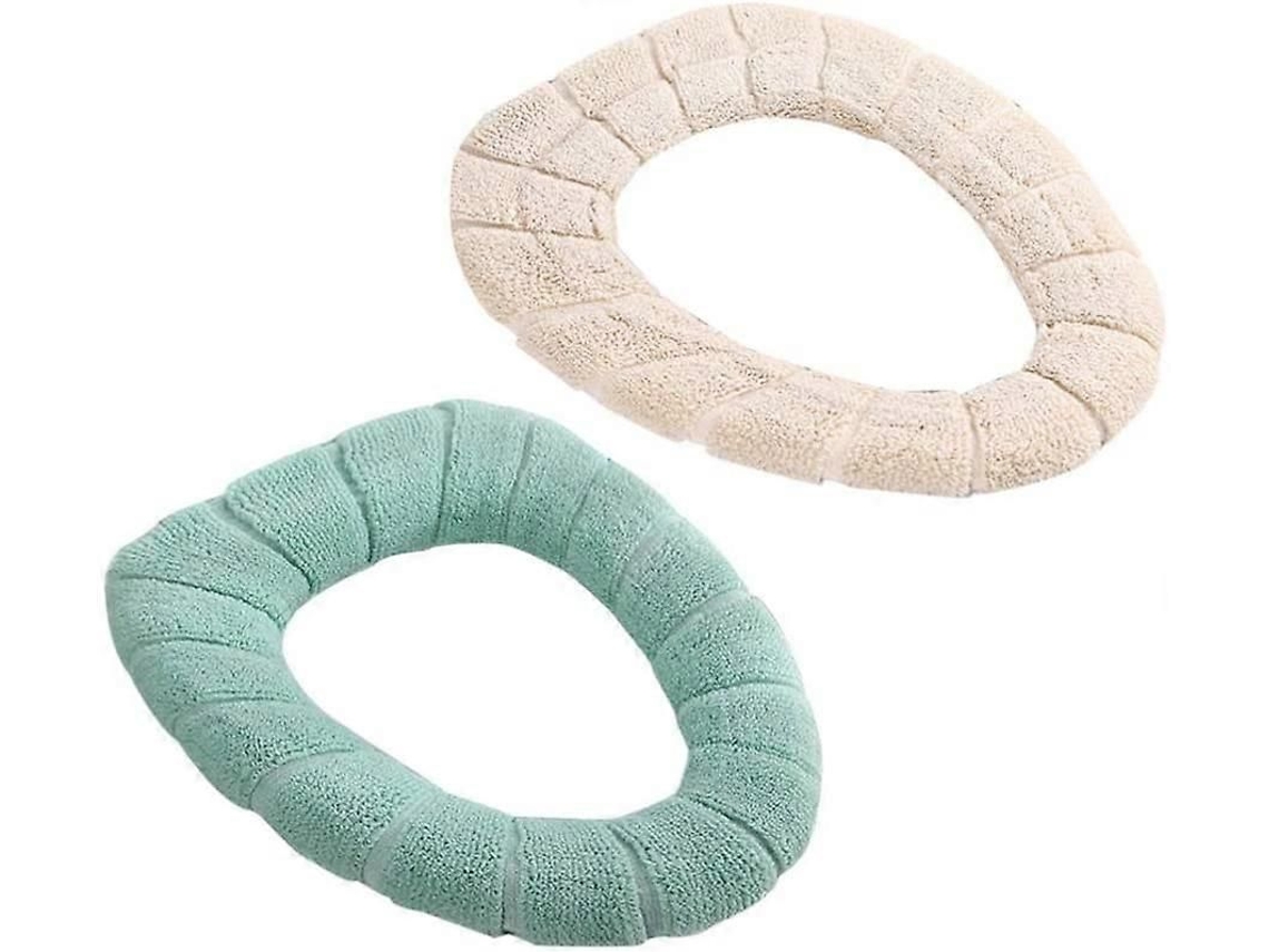 Kit Com 2 Toalhas De Banheiro Nas Cores Verde E Bege