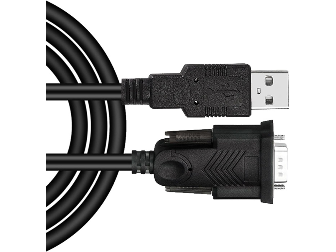 Cabo Adaptador Usb De 9 Pinos Para Rs232, Conversor Scanner Desktop E