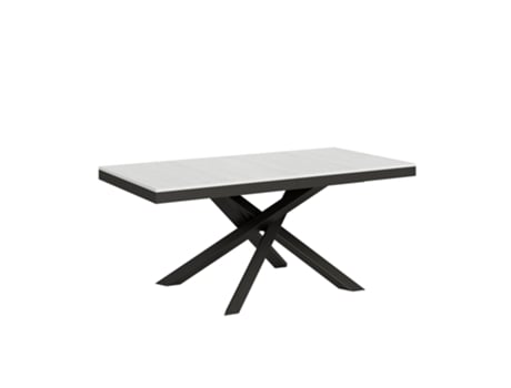 Mesa de Refeição ITAMOBY Volantis Evolution (90x180/284 - Painéis em Melamina - Freixo Branco)