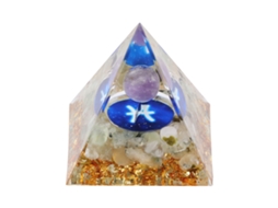 Ats pirâmide de Pedra de Constelação para Energia Positiva Reduz Estresse Chakra Pedra de Cura para Meditação