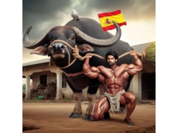 Adesivos de Parede Criativos - Touradas Espanholas - Adesivos de Parede para Sala de Estar, Quarto, Corredor e Decoração de Casa