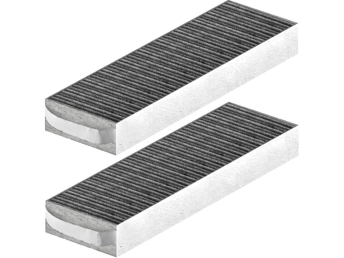 Kit com 2 Filtros de Carvão Ativado para Coifas Bora Pure/x Pure/s Pure, Acessórios para Filtros Puakf, Filtro de Reposição Novo, Fa BRILVIBERA