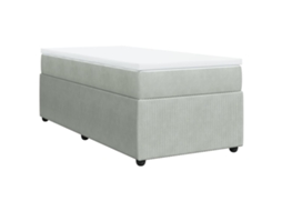 Box Spring Bed, Box Spring Beds Vidaxl Cinzeto Veludo (100 X 200 Cm)