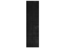 Conjunto 1 Tapete Moderno Vidaxl Preto Poliéster (300 X 80 Cm)