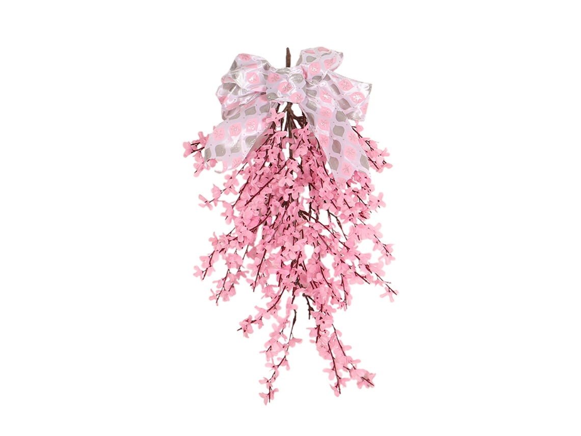 Laxiscreed Buquê Artifical Pink Winter Jasmine Para Decoração De Primavera E Verão, Casamentos E Festas