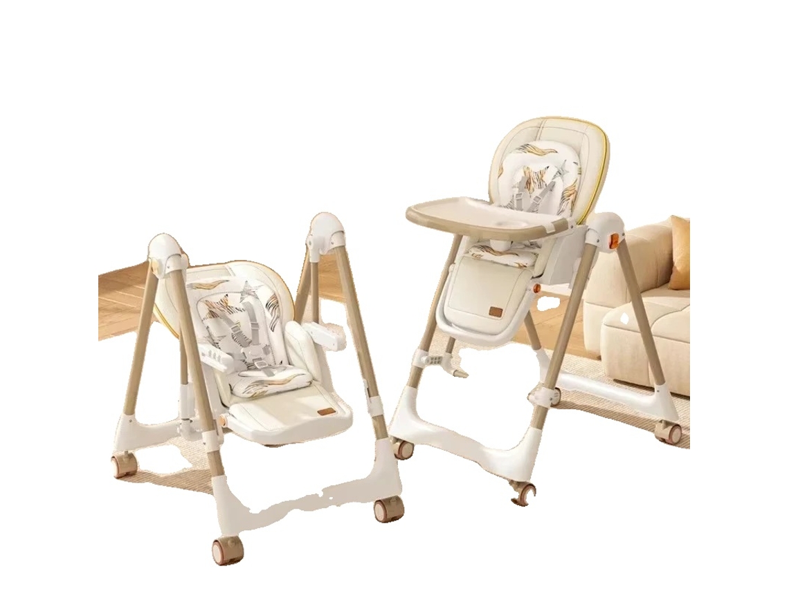 Cadeira De Jantar E Balanço 2-em-1, 2em1 Branco